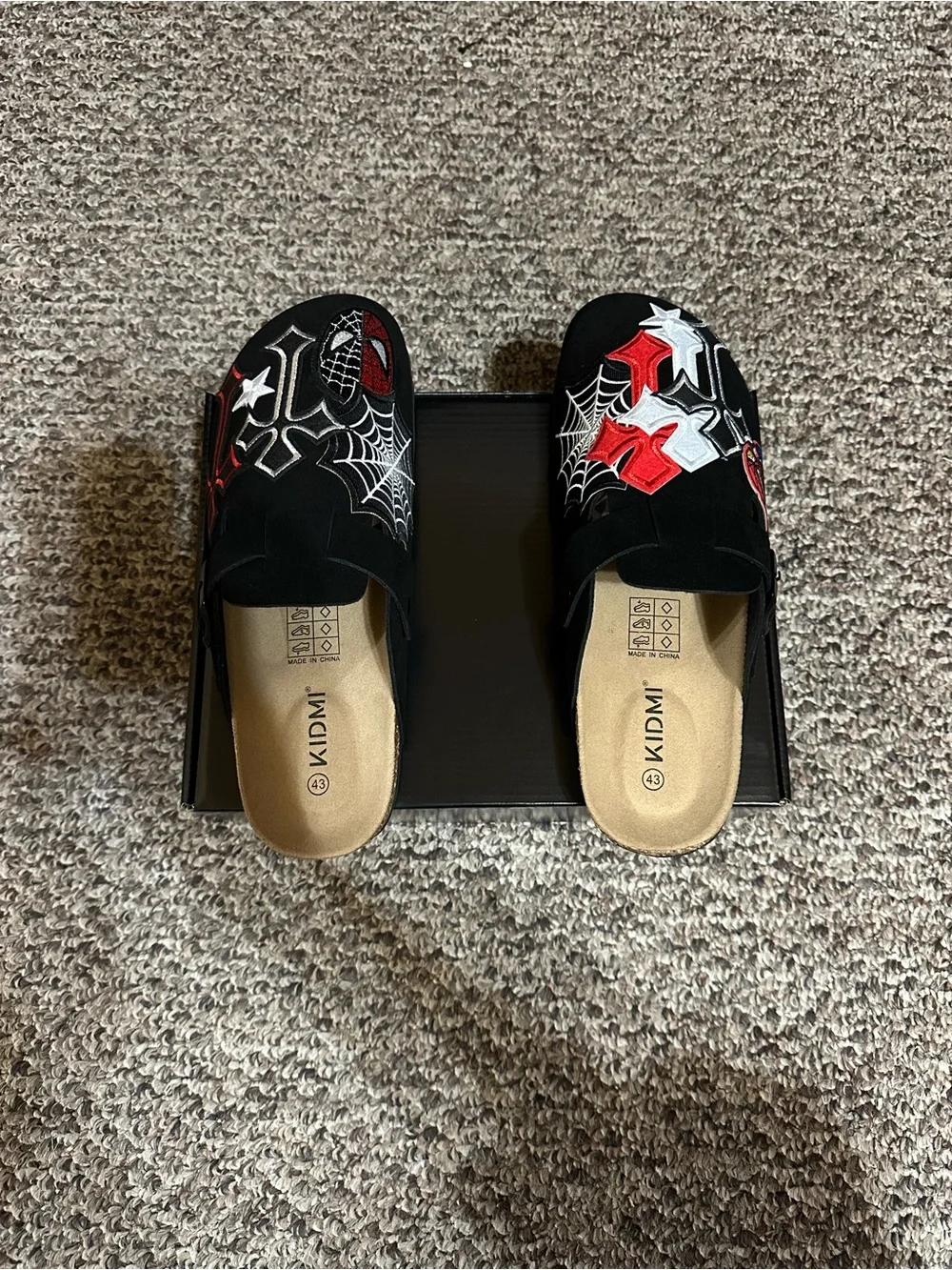 Custom Spider-Man Clogs | Handmade | All Sizes Available |